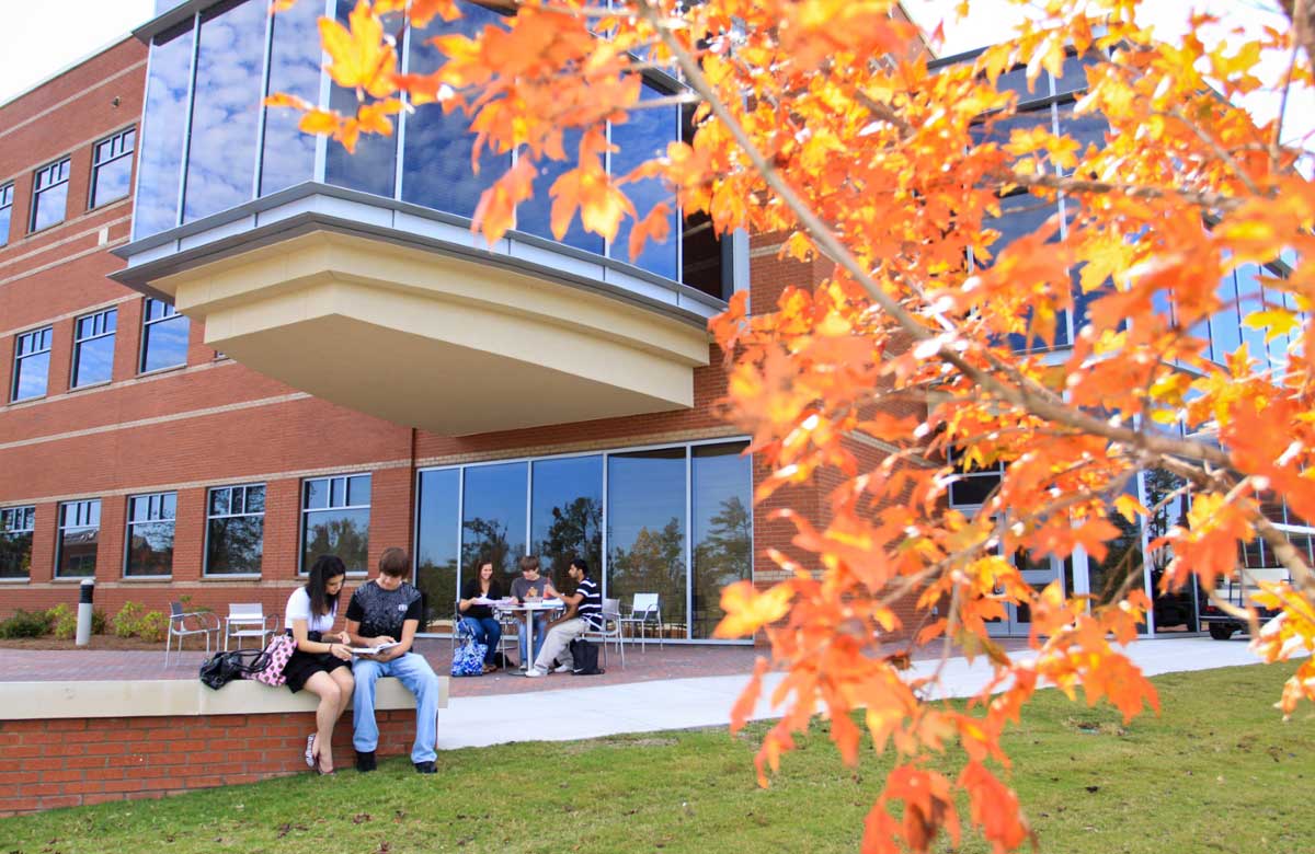 Autumn photo of campus